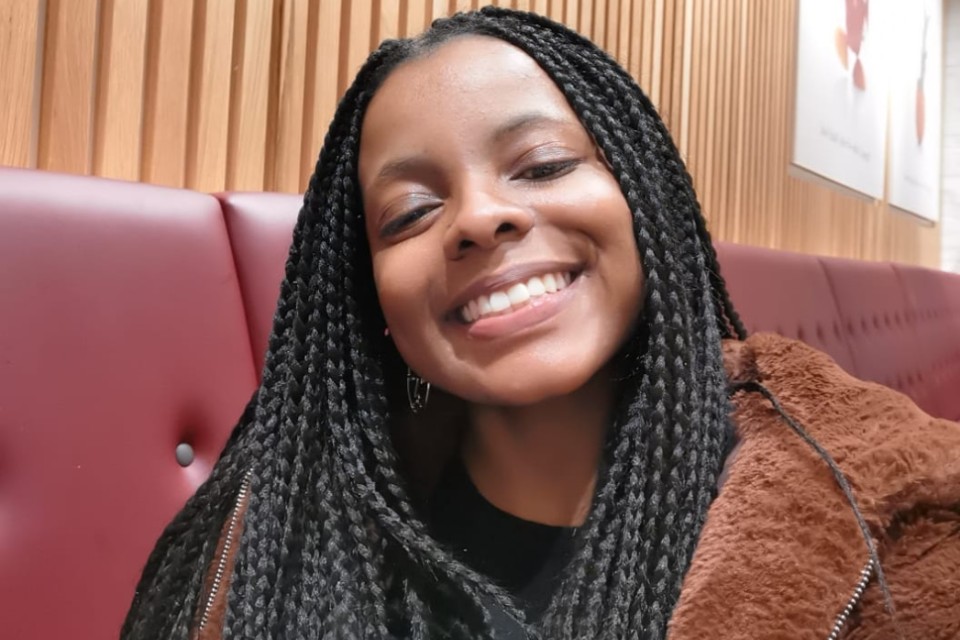 Headshot of woman smiling