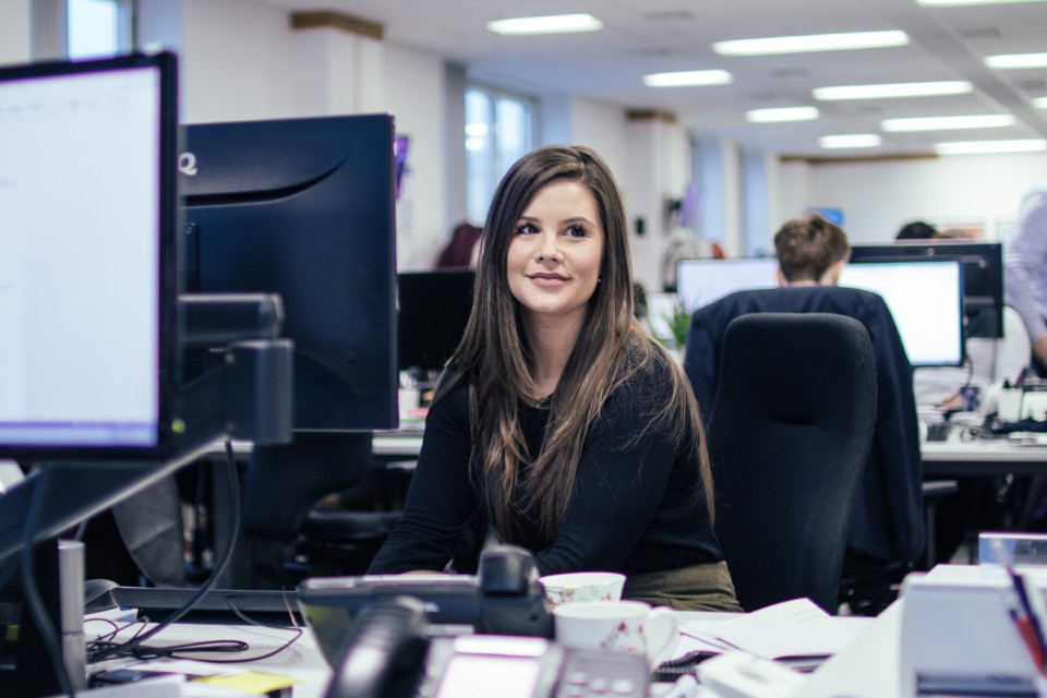 Photograph of Sian Morgan, Head of Communications, Department for Transport.