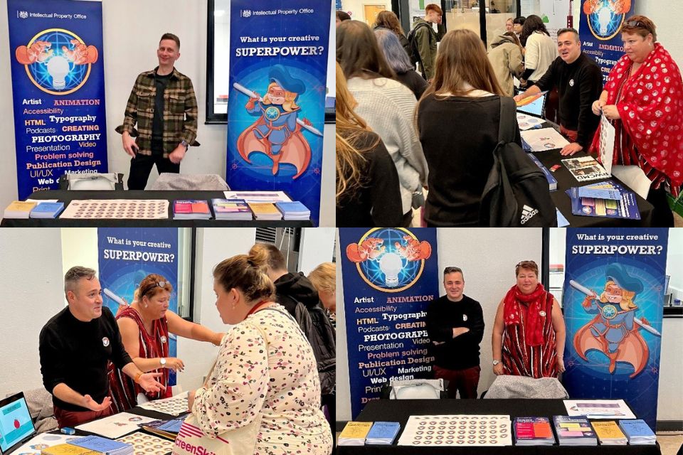 IPO creative careers event collage