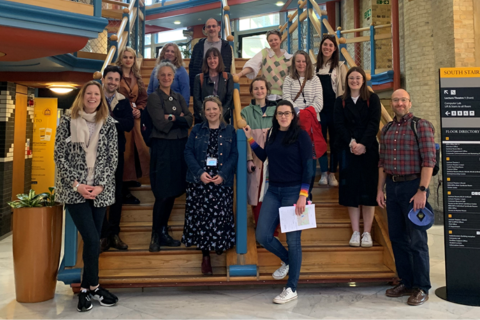 Historic England Team member group photo